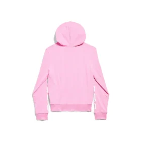 Sweats à capuche zippés sans logo, coupe ajustée « Rose clair et blanc » 788243TQVK55708 Sweats à capuche zippés sans logo, coupe ajustée « Rose clair et blanc » 788243TQVK55708