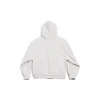 Sweats à capuche zippés sur toute la longueur Champs-Élysées, coupe classique « Blanc » 803264TRVM99016