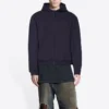 Sweats à capuche zippés Tab Worn-Out « Noir » 697949TMVC21151