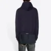 Sweats à capuche zippés Tab Worn-Out « Noir » 697949TMVC21151