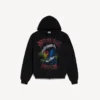 Sweats à capuche zippés vintage surfeurs pour hommes, noirs