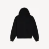Sweats à capuche zippés vintage surfeurs pour hommes, noirs