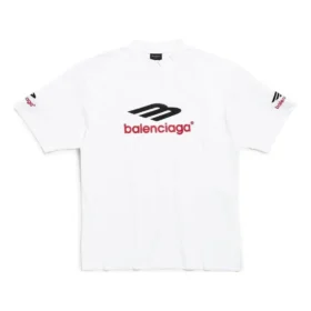T-shirt 3b Sports Icon « White Black Red » 764235TPVD79065