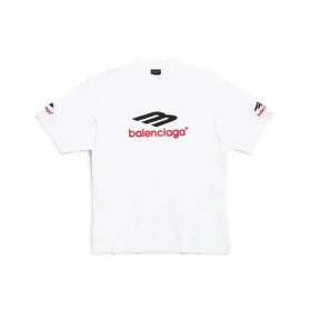 T-shirt 3b Sports Icon « White Black Red » 764235TPVD79065