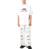 T-shirt 3b Sports Icon « White Black Red » 764235TPVD79065