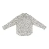 T-shirt ample à bandes logo sur toute la surface « Gris » 662983TML201240