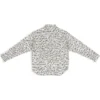 T-shirt ample à bandes logo sur toute la surface « Gris » 662983TML201240