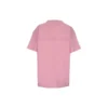 T-shirt ample à manches courtes avec logo alphabétique « Pink » 612965TIVG55700