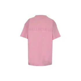 T-shirt ample à manches courtes avec logo alphabétique « Pink » 612965TIVG55700