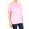 T-shirt ample à manches courtes avec logo alphabétique « Pink » 612965TIVG55700