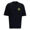 T-shirt avec logo Crest « Black » 612966TLV611000