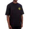 T-shirt avec logo Crest « Black » 612966TLV611000