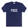 T-shirt avec logo gratuit « Navy » 612965TKVD33967