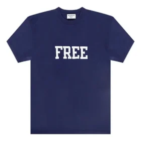 T-shirt avec logo gratuit « Navy » 612965TKVD33967