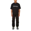 T-shirt avec logo script « Black White » 612966TMVB41070