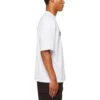 T-shirt avec logo script « Blanc/Noir » 612966TMVB49040
