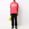 T-shirt Balenciaga coupe moyenne « Pink » 612966TLVJ16441