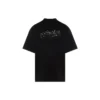 T-shirt Balenciaga dessiné à la main « Black » 641675TNVE71197