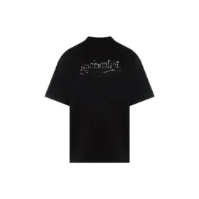 T-shirt Balenciaga dessiné à la main « Black » 641675TNVE71197