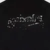 T-shirt Balenciaga dessiné à la main « Black » 641675TNVE71197