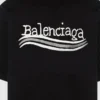 T-shirt Balenciaga dessiné à la main « Black » 641675TNVE71197