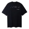 T-shirt Balenciaga dessiné à la main, coupe large « Noir » 641675TOVO51070