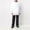 T-shirt Balenciaga pour homme, blanc, imprimé BBLogo, respectueux de l’environnement 570811THV649000