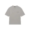 T-shirt Balenciaga pour homme, collection automne-hiver 2021, imprimé logo, style rétro, manches courtes, gris 612966TIVG51167