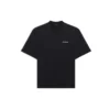 T-shirt Balenciaga pour homme à manches courtes noir avec logo sportif rétro 641614TJVL41000