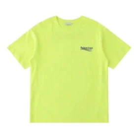 T-shirt Balenciaga pour homme à petit logo, col rond et manches courtes, jaune 620967TJVF77110 T-shirt Balenciaga pour homme à petit logo, col rond et manches courtes, jaune 620967TJVF77110