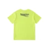 T-shirt Balenciaga pour homme à petit logo, col rond et manches courtes, jaune 620967TJVF77110