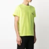 T-shirt Balenciaga pour homme à petit logo, col rond et manches courtes, jaune 620967TJVF77110