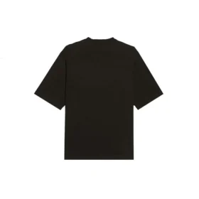 T-shirt Balenciaga pour homme, style rétro, coupe ample, manches courtes, noir 620969TIV791000