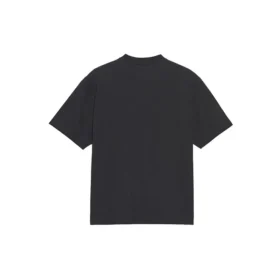 T-shirt Balenciaga Retro Knit BB Paris à manches courtes pour homme, imprimé « Paris », noir 594579TGV601000 T-shirt Balenciaga Retro Knit BB Paris à manches courtes pour homme, imprimé « Paris », noir 594579TGV601000