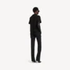 T-shirt Balenciaga Sacra Cœur coupe moyenne pour femme, couleur noire