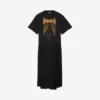 T-shirt Balenciaga Sacra Cœur Train pour femme, noir T-shirt Balenciaga Sacra Cœur Train pour femme, noir