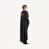 T-shirt Balenciaga Sacra Cœur Train pour femme, noir T-shirt Balenciaga Sacra Cœur Train pour femme, noir