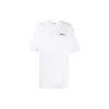 T-shirt Balenciaga SS21 pour homme, en coton, à col rond et manches courtes, blanc, 641655TJV879040