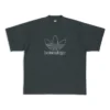 T-shirt Balenciaga x adidas Oversized « Vert » 723976TNVN83775
