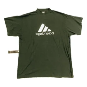T-shirt Balenciaga x adidas Reverse « Green » 731769TNVP33775