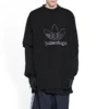 T-shirt Balenciaga x adidas Trefoil « Black White » 723976TNVN81070