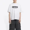 T-shirt Balenciaga x FORTNITE coupe moyenne « Blanc » 612966TLVO39040