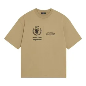 T-shirt Balenciaga x Programme alimentaire mondial « Beige » 612965THV849605