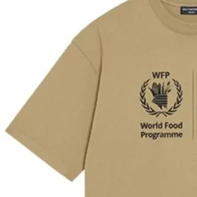T-shirt Balenciaga x Programme alimentaire mondial « Beige » 612965THV849605