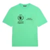 T-shirt Balenciaga x WFP coupe moyenne « Green » 612966THV844162