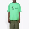T-shirt Balenciaga x WFP coupe moyenne « Green » 612966THV844162