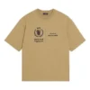 T-shirt Balenciaga x WFP, coupe moyenne « Khaki » 612966THV849605
