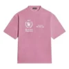 T-shirt Balenciaga x WFP coupe moyenne « Rose » 612966THV845621