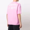 T-shirt Balenciaga x WFP coupe moyenne « Rose » 612966THV845621