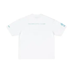 T-shirt Balenciaga x WFP, coupe moyenne « White » 612966TMVL29086